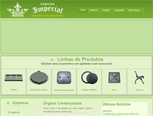 Tablet Screenshot of fimperial.com.br